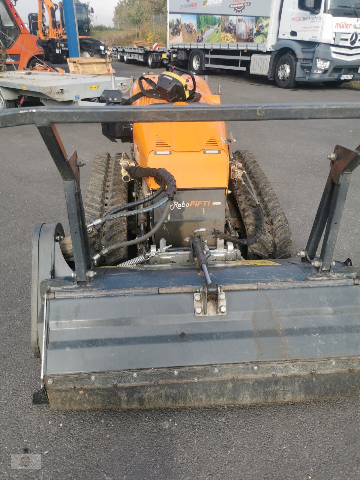 Mähraupe des Typs Energreen Robo Fifti, Gebrauchtmaschine in Kehrig (Bild 3)