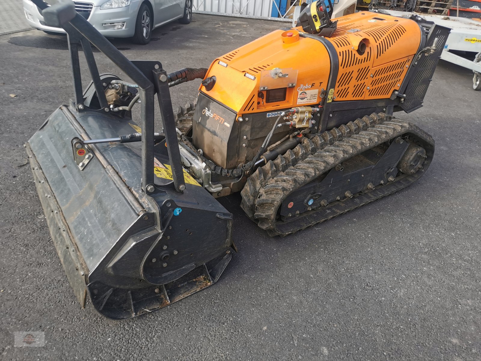 Mähraupe des Typs Energreen Robo Fifti, Gebrauchtmaschine in Kehrig (Bild 5)