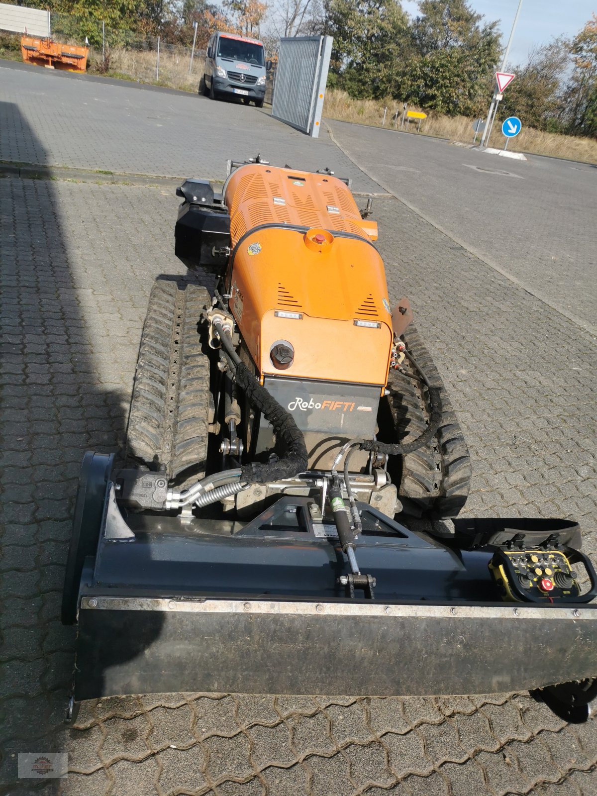 Mähraupe des Typs Energreen Robo Fifti, Gebrauchtmaschine in Kehrig (Bild 10)