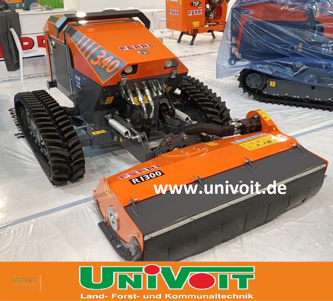 Mähraupe des Typs Ferri Ferri iCUT 3.40 Extra ferngesteuerte Mulchraupe / Schlegelmulcher / Forstmulcher / Stockfräse, Neumaschine in Warmensteinach (Bild 2)