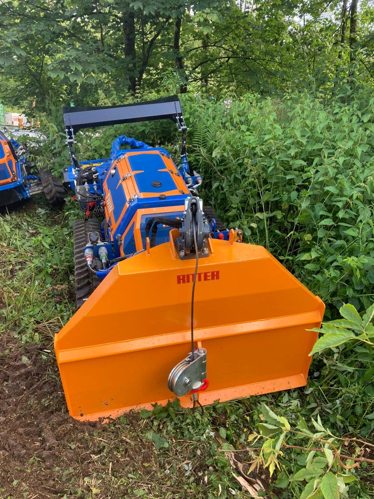 Mähraupe za tip Irus Deltrak, Mietmaschine u Wiedemar (Slika 2)