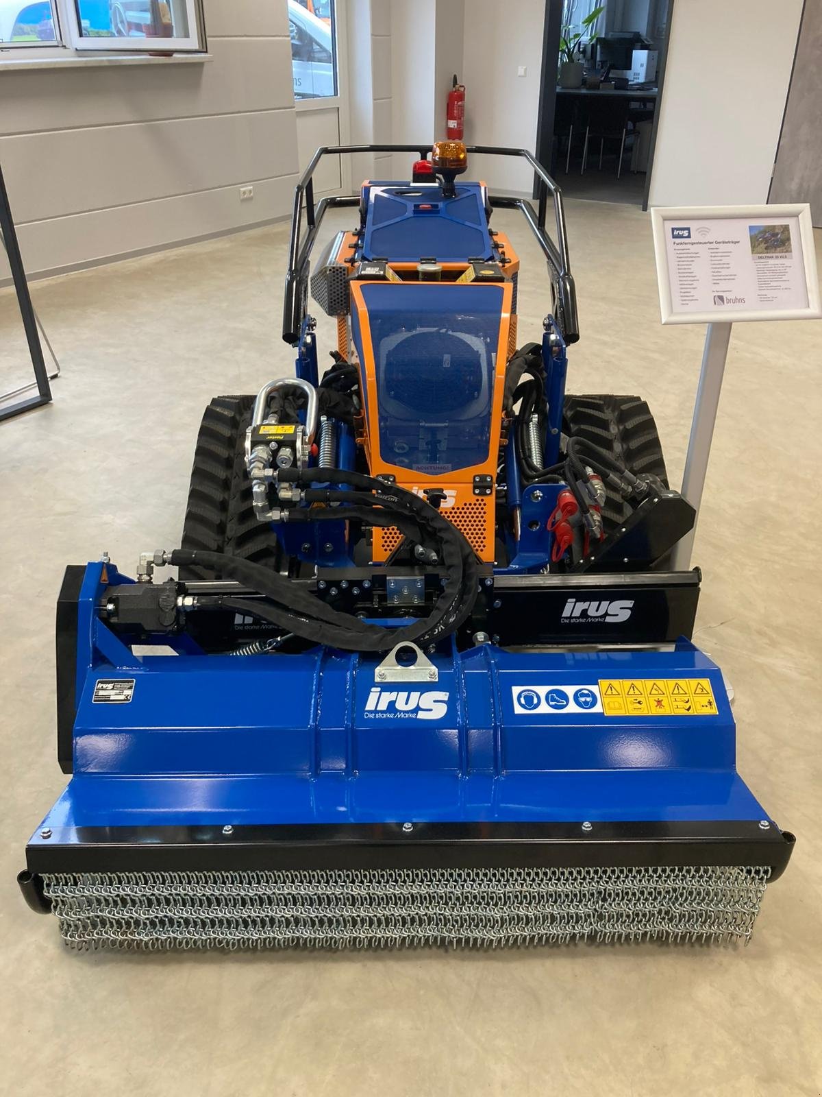 Mähraupe za tip Irus Deltrak, Mietmaschine u Wiedemar (Slika 6)