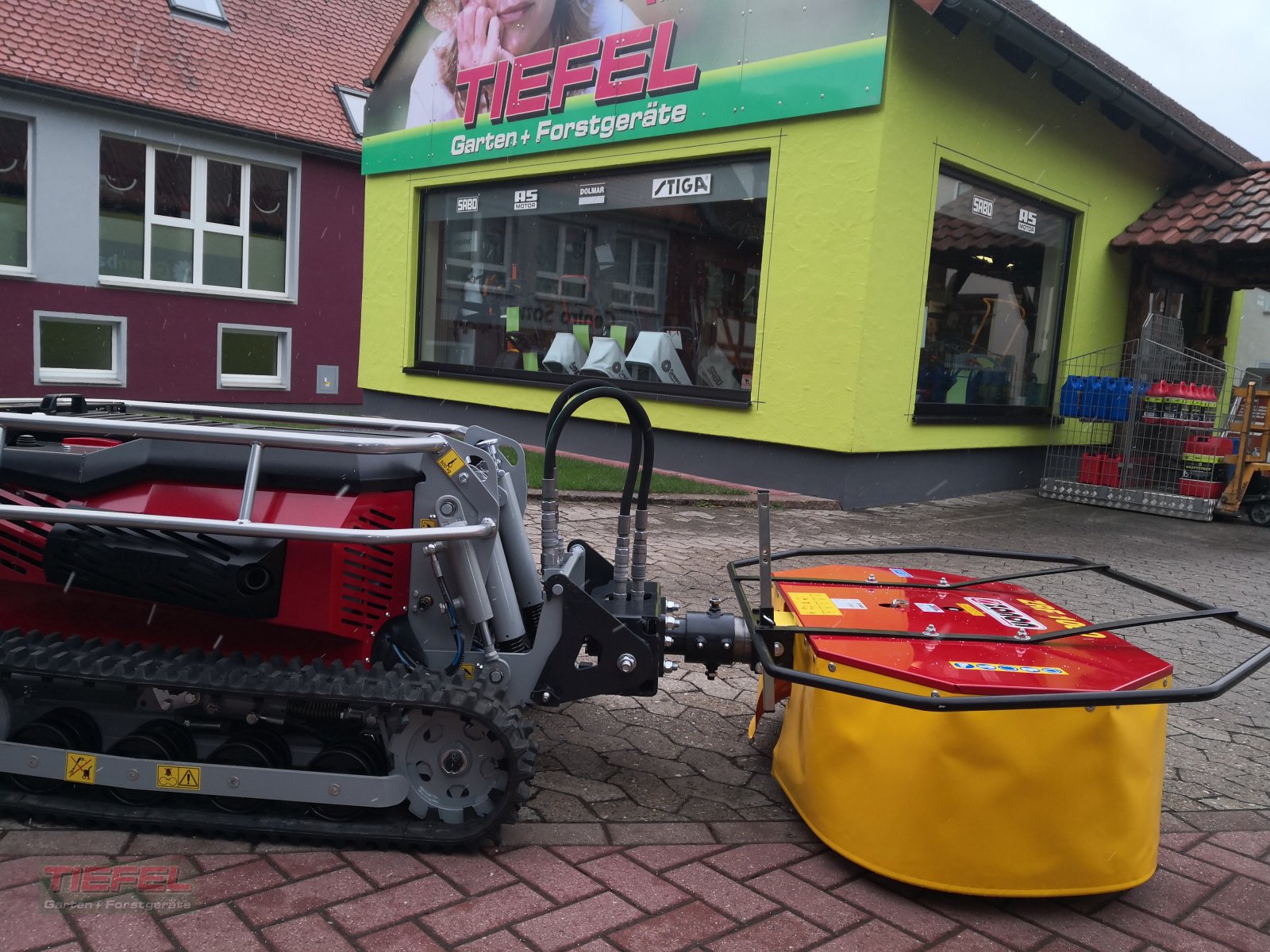 Mähraupe typu Timan RC 1000S, Neumaschine v Veitsbronn (Obrázek 9)