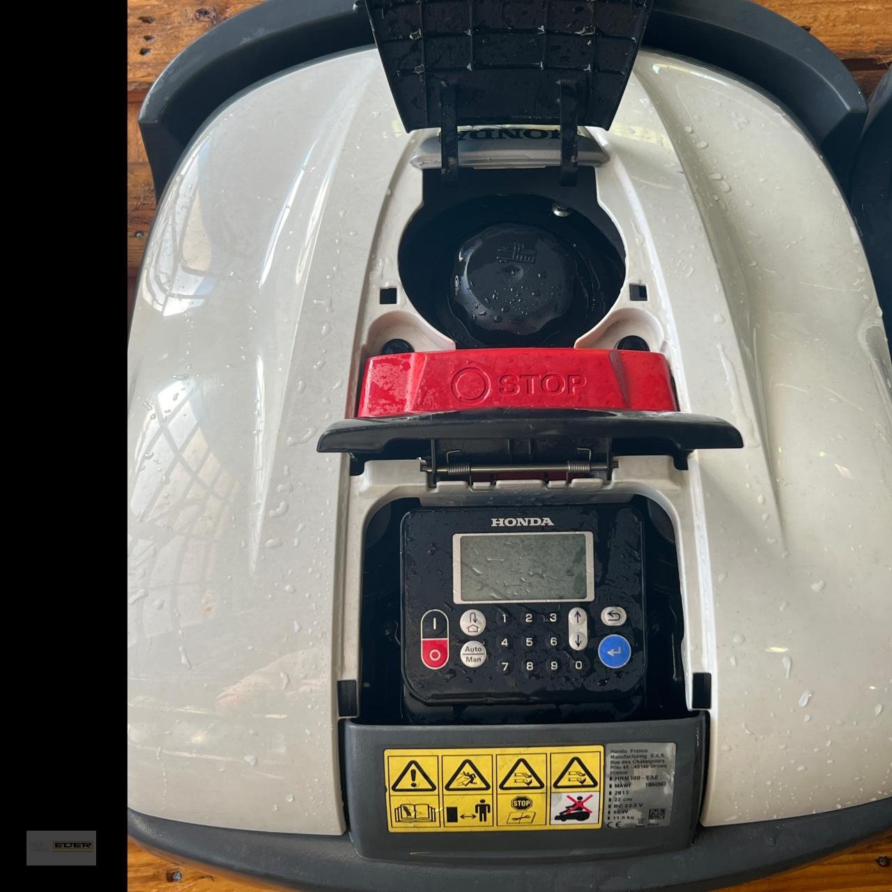 Mähroboter des Typs Honda HRM 300, Vorführmaschine in Kirchheim b. München (Bild 4)