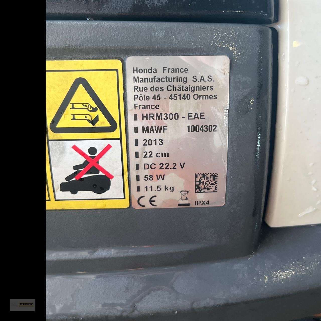 Mähroboter des Typs Honda HRM 300, Vorführmaschine in Kirchheim b. München (Bild 5)