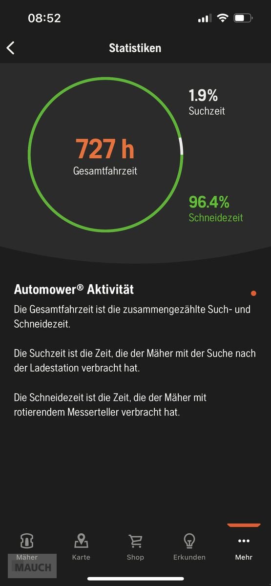 Mähroboter des Typs Husqvarna Ceora 546 EPOS mit 43L Mähdeck, Gebrauchtmaschine in Burgkirchen (Bild 12)