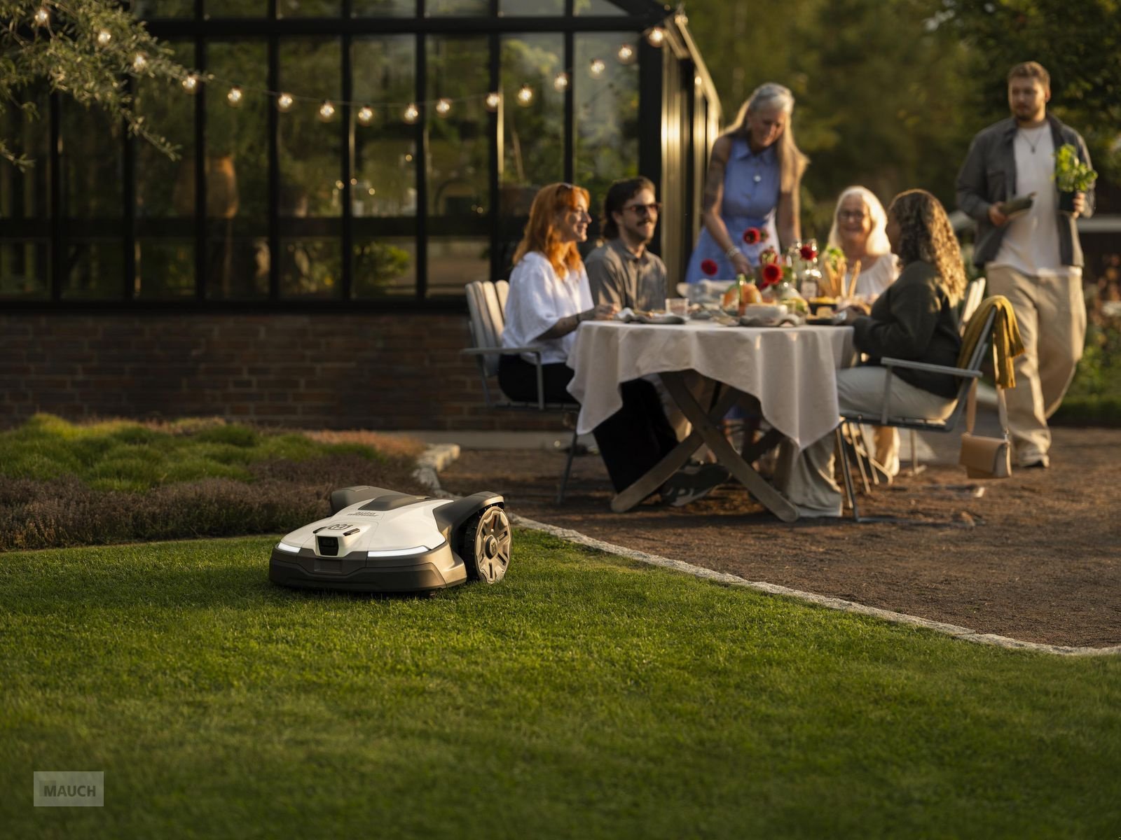 Mähroboter a típus Husqvarna Husqvarna Automower 430V Nera mit Kamera 4800m², Neumaschine ekkor: Eben (Kép 7)