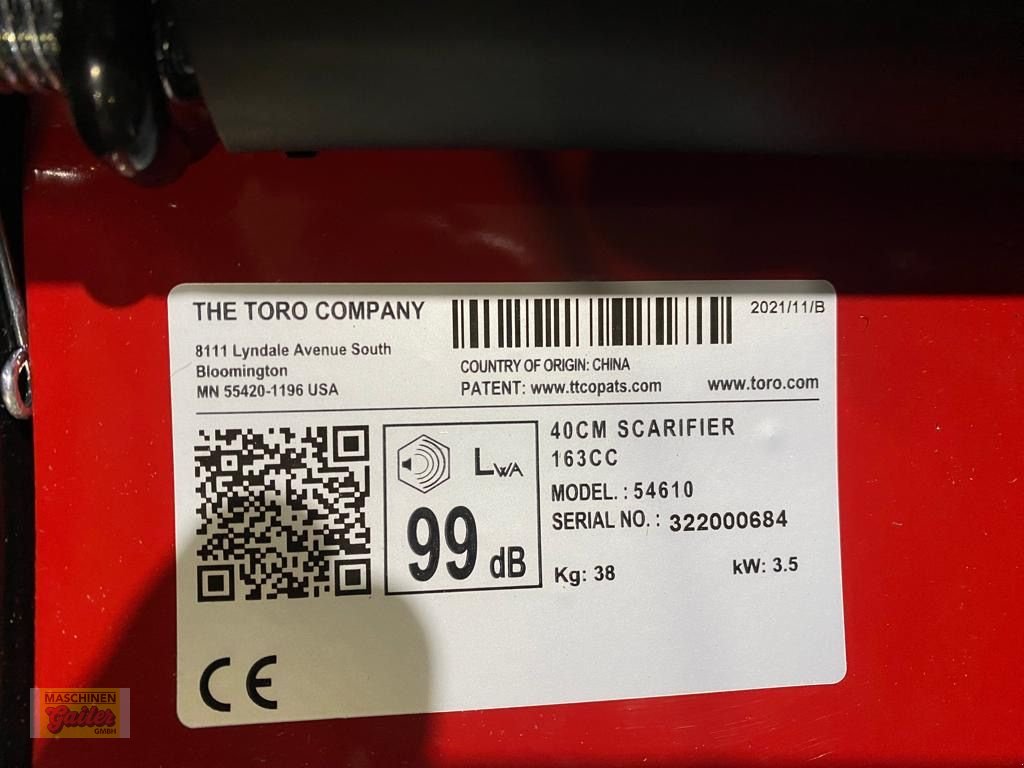 Mähroboter des Typs Toro Vertikutierer Modell TORO 54610, Neumaschine in Kötschach (Bild 12)