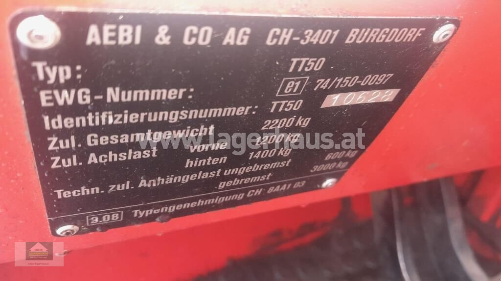 Mähtrak & Bergtrak del tipo Aebi MÄHTRAC TT50, Gebrauchtmaschine In Klagenfurt (Immagine 7)
