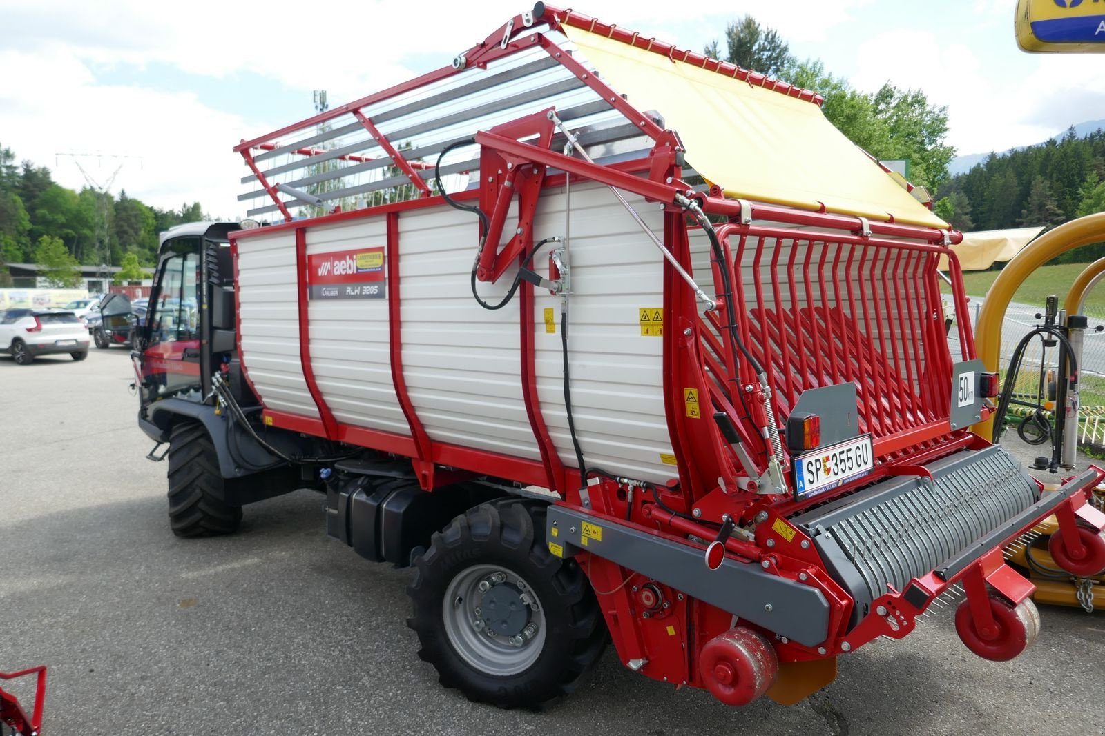 Mähtrak & Bergtrak typu Aebi TP 470 Vario + Gruber ALW 320S-Lang, Gebrauchtmaschine v Villach (Obrázek 4)