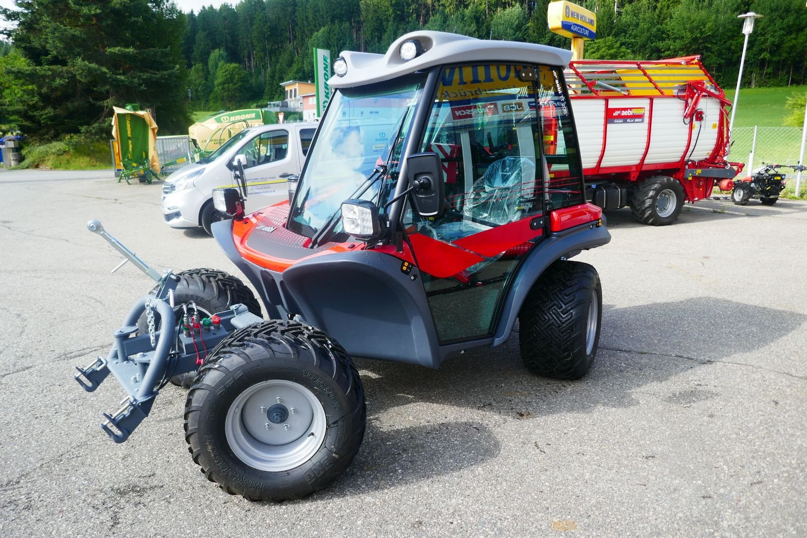 Mähtrak & Bergtrak del tipo Aebi TT 206 +, Gebrauchtmaschine In Villach (Immagine 2)