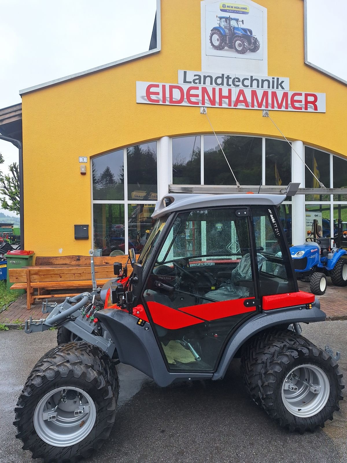 Mähtrak & Bergtrak typu Aebi TT 211 + LAGERMASCHINE, Gebrauchtmaschine v Burgkirchen (Obrázek 1)