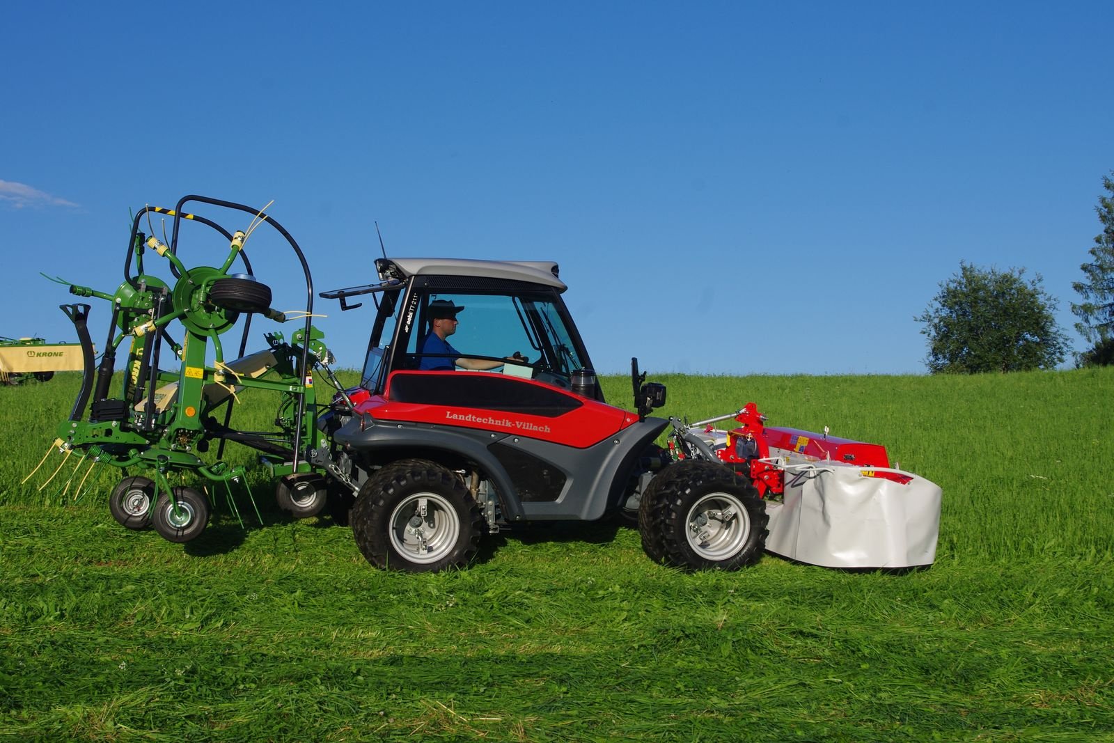 Mähtrak & Bergtrak typu Aebi TT 211 Plus, Gebrauchtmaschine w Villach (Zdjęcie 4)