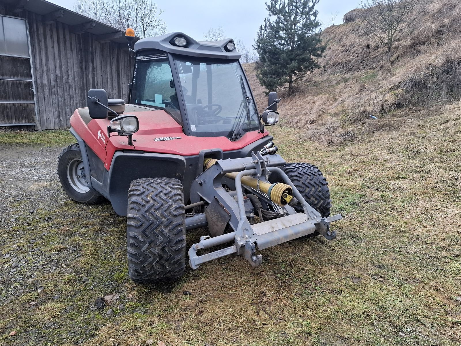 Mähtrak & Bergtrak του τύπου Aebi TT 281, Gebrauchtmaschine σε Saxen (Φωτογραφία 9)