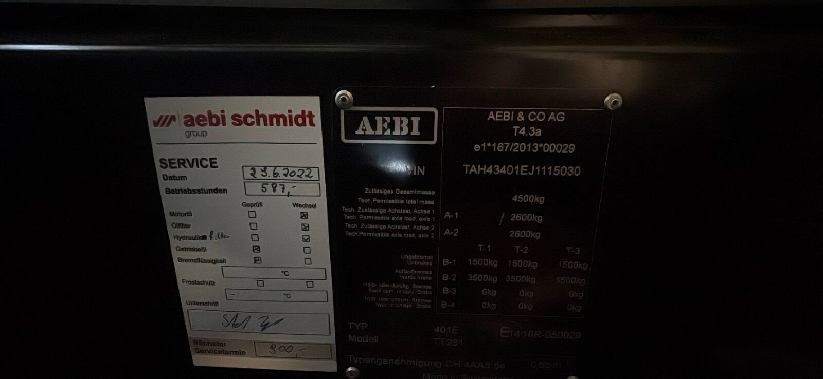 Mähtrak & Bergtrak typu Aebi TT 281, Gebrauchtmaschine v Grein/Donau (Obrázok 19)