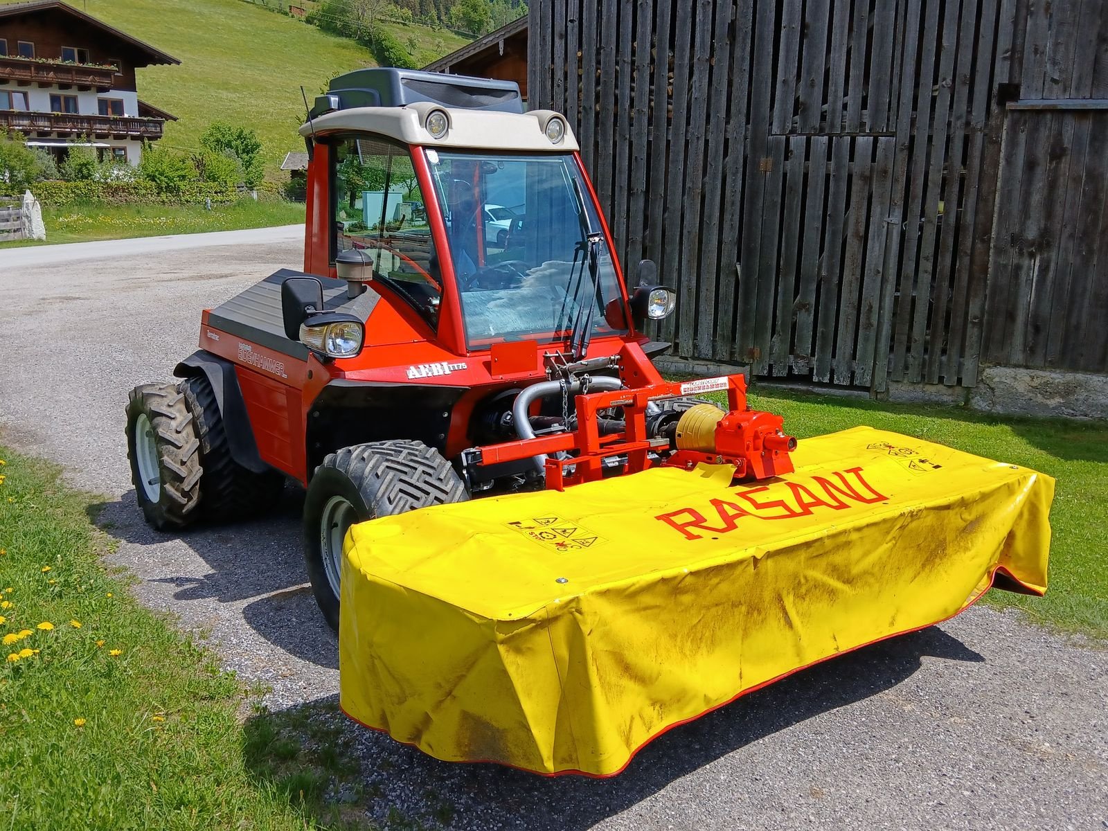 Mähtrak & Bergtrak za tip Aebi TT 75, Gebrauchtmaschine u Burgkirchen (Slika 3)
