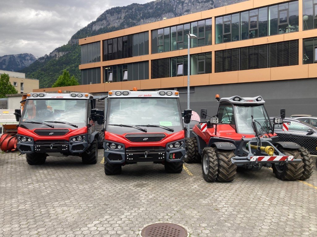 Mähtrak & Bergtrak typu Aebi TT282, Ausstellungsmaschine w Landquart (Zdjęcie 3)