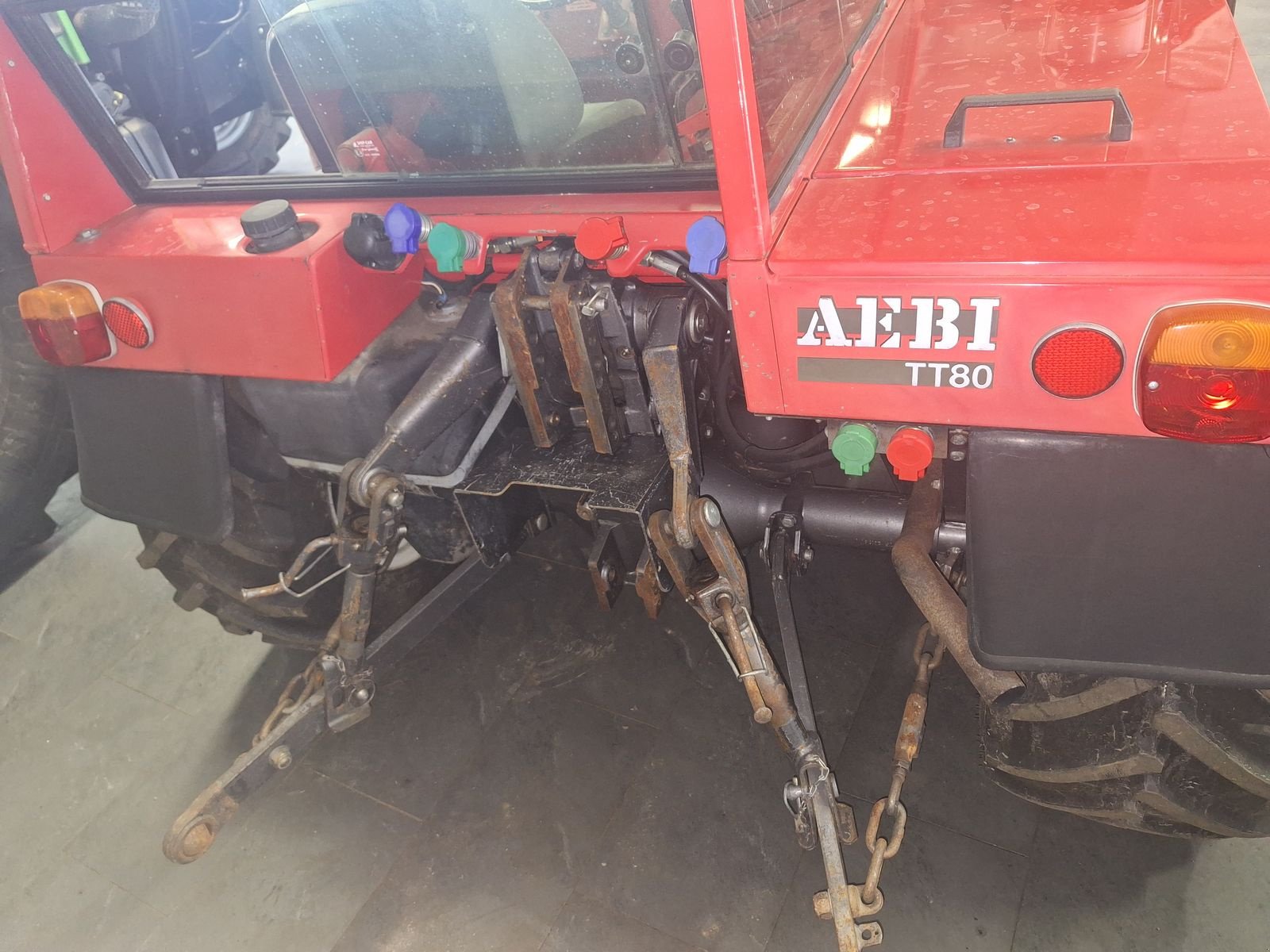 Mähtrak & Bergtrak tip Aebi TT80, Gebrauchtmaschine in Burgkirchen (Poză 3)