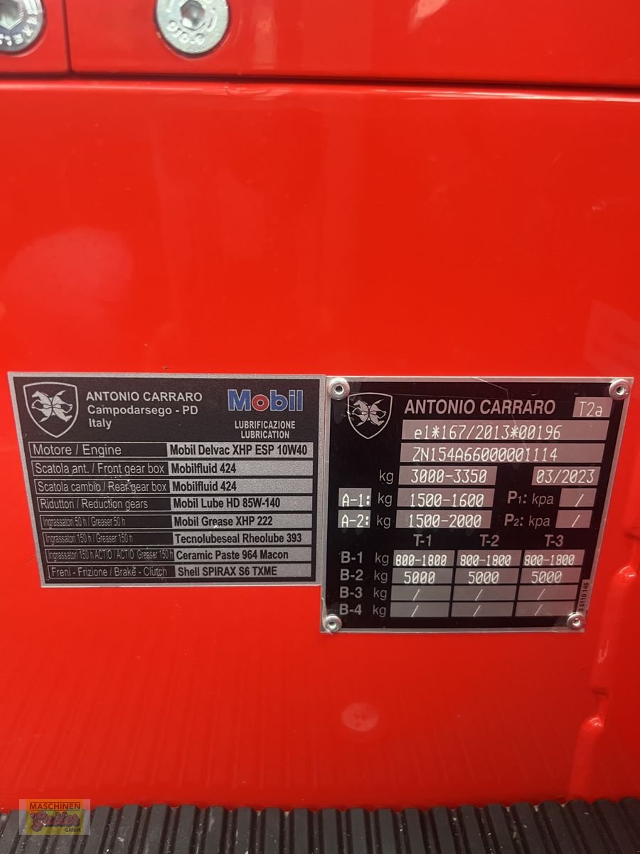 Mähtrak & Bergtrak Türe ait Antonio Carraro TRX 5800 TORA Bergprofi Vorführer, Vorführmaschine içinde Kötschach (resim 30)