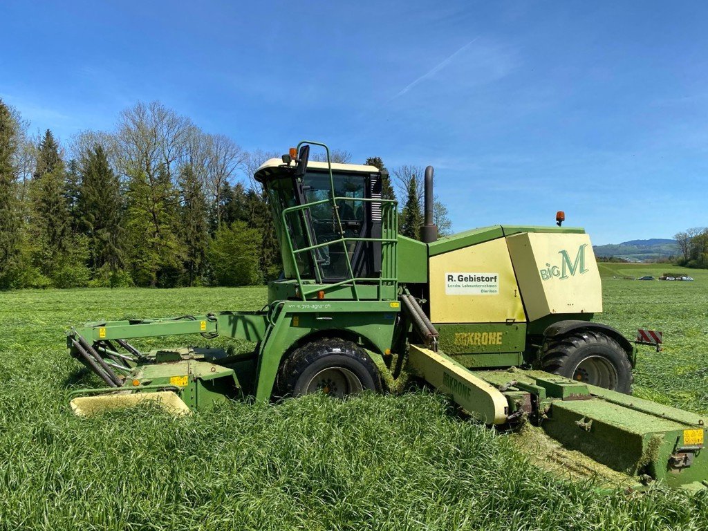 Mähtrak & Bergtrak typu Krone Big M I, Gebrauchtmaschine w Dierikon (Zdjęcie 6)