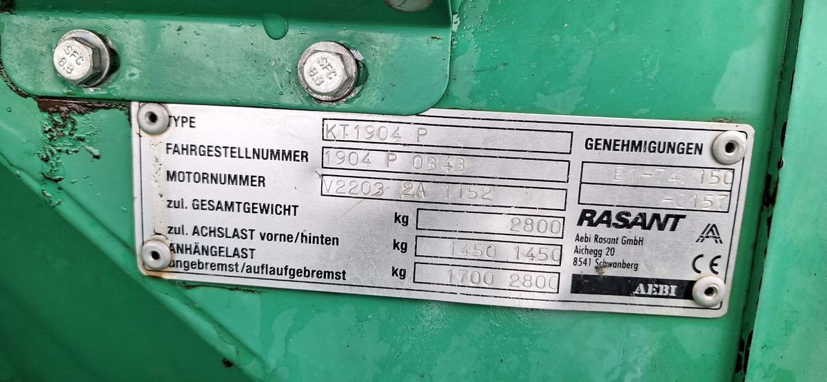 Mähtrak & Bergtrak a típus Rasant 1904 P, Gebrauchtmaschine ekkor: Hopfgarten (Kép 14)