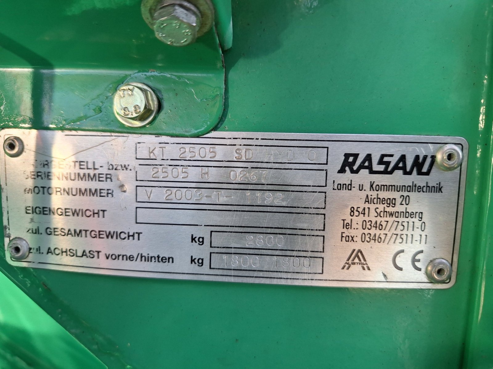 Mähtrak & Bergtrak a típus Rasant KT 2505 Hydro, Gebrauchtmaschine ekkor: Mondsee (Kép 12)