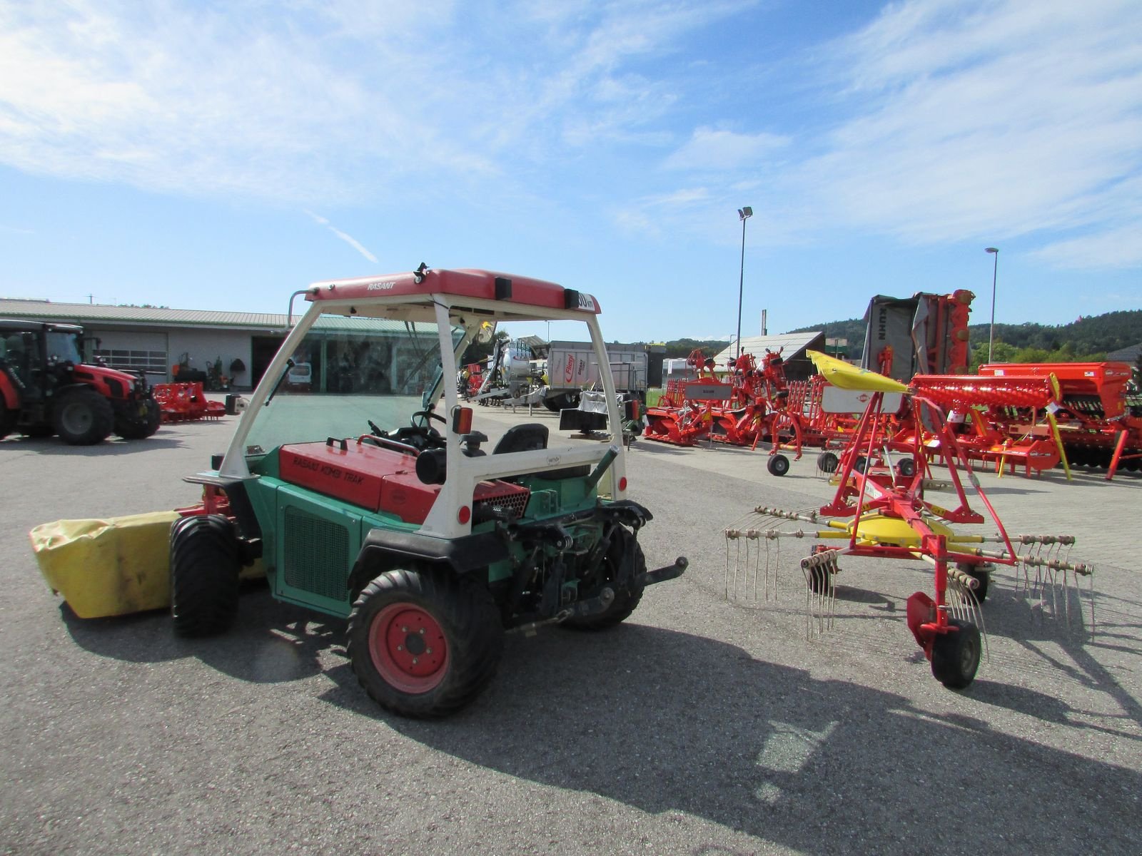 Mähtrak & Bergtrak Türe ait Rasant P1904, Gebrauchtmaschine içinde Saxen (resim 4)