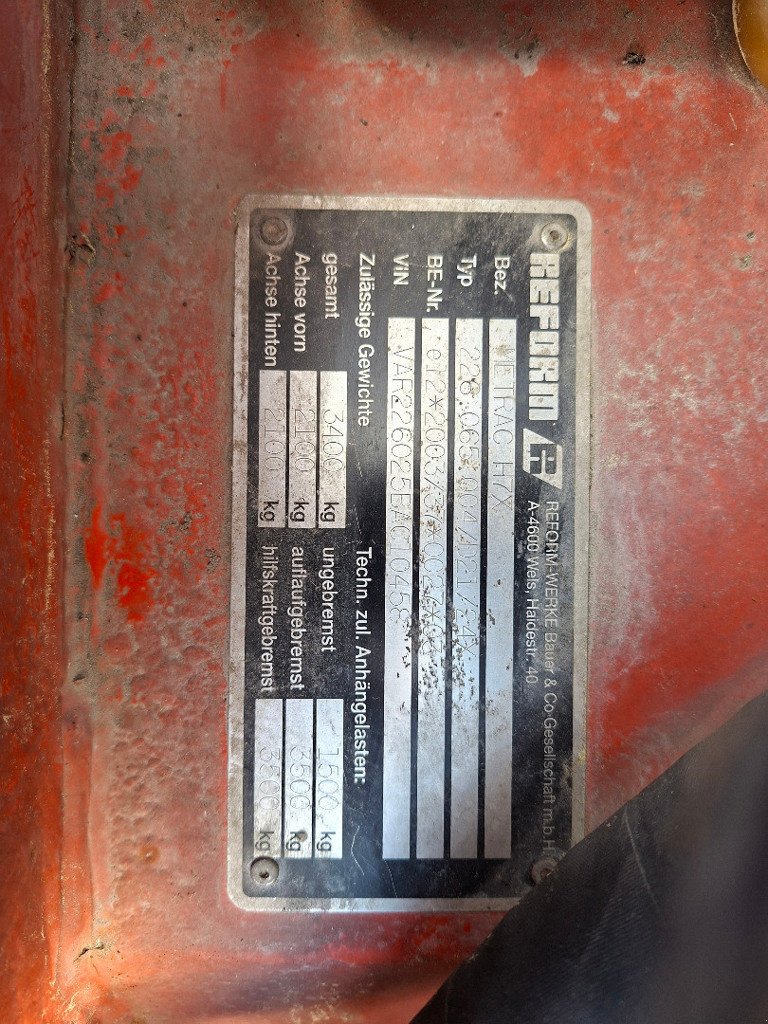 Mähtrak & Bergtrak от тип Reform Metrac H7X Zweiachsmäher, Gebrauchtmaschine в Chur (Снимка 8)