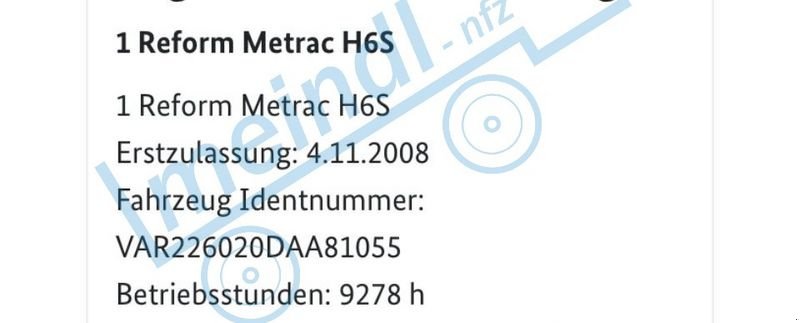 Mähtrak & Bergtrak del tipo Reform Metrac, Gebrauchtmaschine en Eferding (Imagen 13)