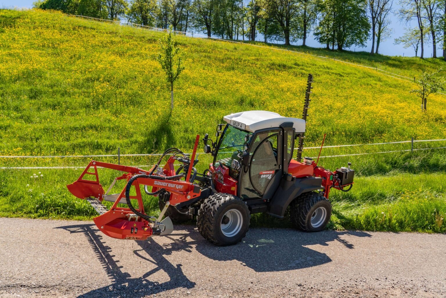 Mähtrak & Bergtrak от тип Sauerburger Grip 4-70, Mietmaschine в Wiedemar (Снимка 11)