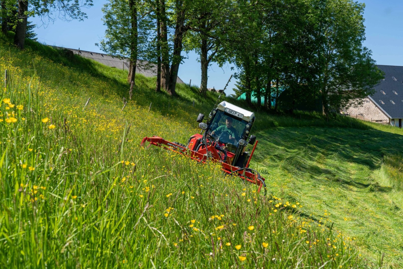 Mähtrak & Bergtrak tip Sauerburger Hangschlepper (alle Modelle), Neumaschine in Wiedemar (Poză 10)