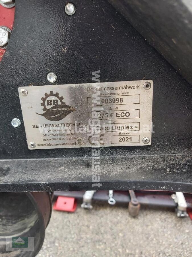 Mähwerk of the type Abbriata SECO 275 F, Gebrauchtmaschine in Klagenfurt (Picture 11)