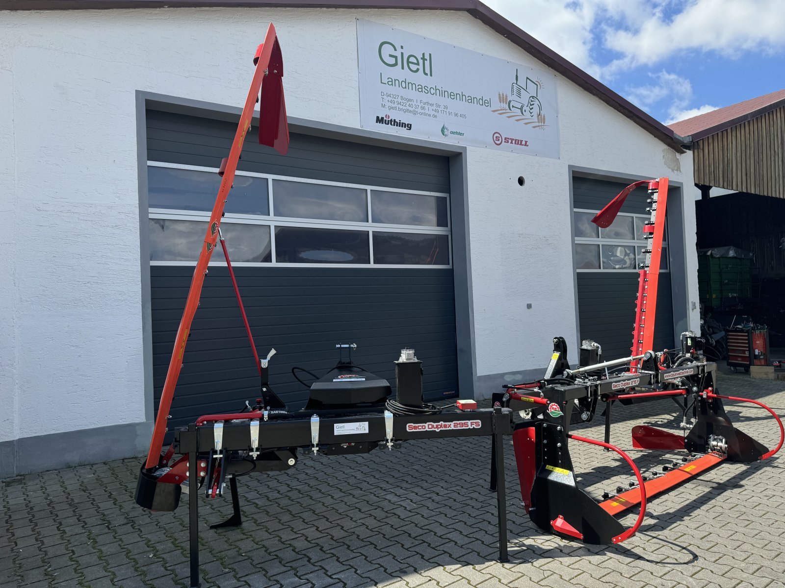 Mähwerk des Typs BB-Umwelttechnik Seco Duplex 275H ECO / 295H ECO, Neumaschine in Bogen (Bild 3)