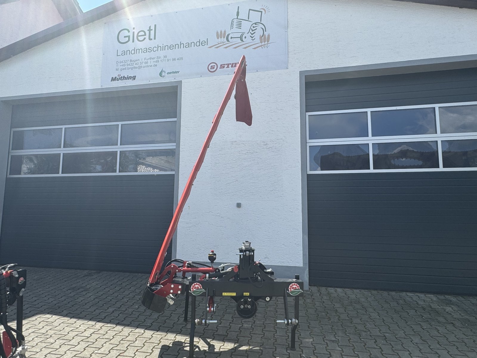 Mähwerk des Typs BB-Umwelttechnik Seco Duplex 275H ECO / 295H ECO, Neumaschine in Bogen (Bild 6)