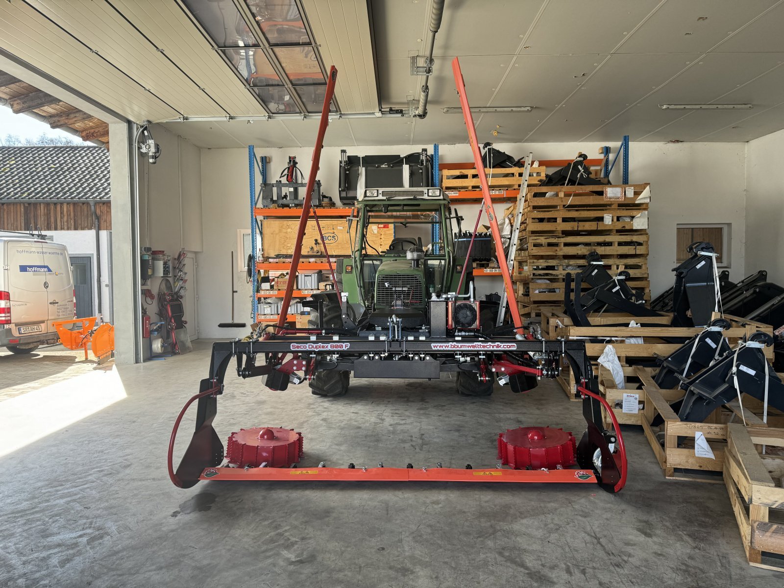 Mähwerk des Typs BB-Umwelttechnik Seco Duplex 850 F, Neumaschine in Bogen (Bild 1)