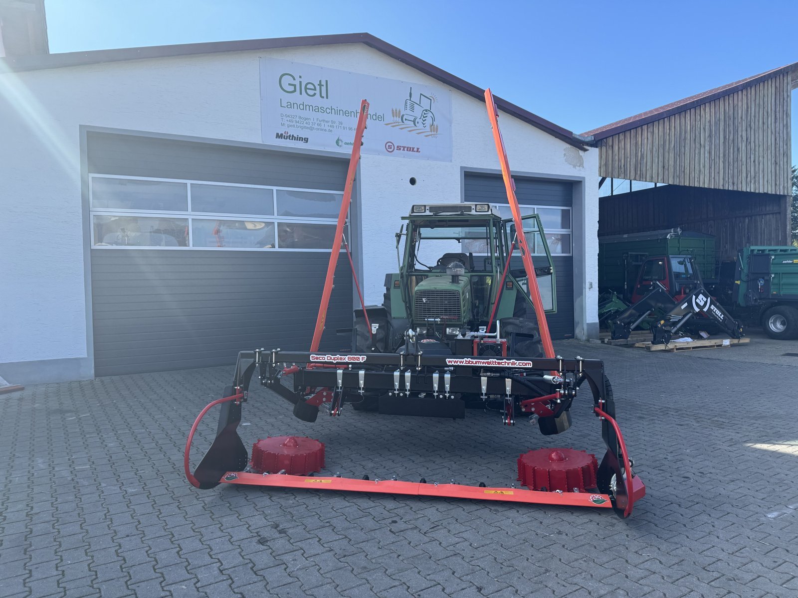 Mähwerk des Typs BB-Umwelttechnik Seco Duplex 850 F, Neumaschine in Bogen (Bild 3)