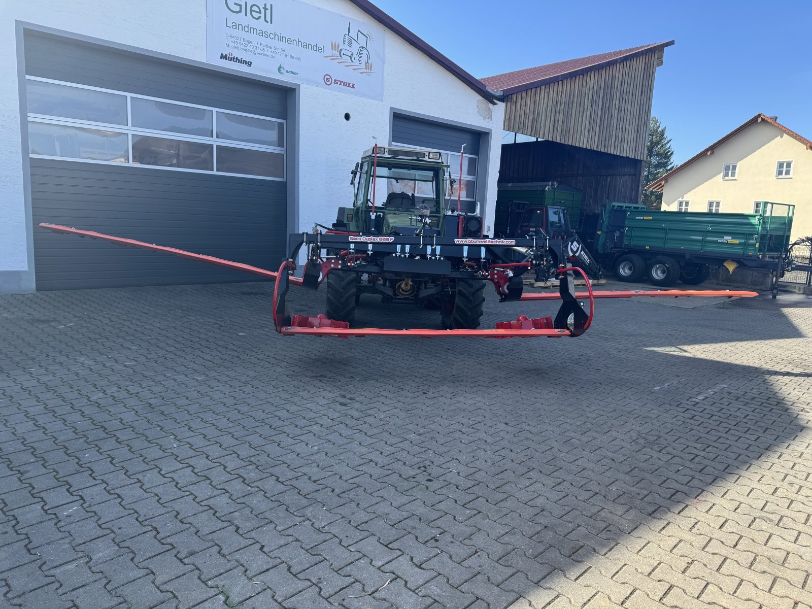 Mähwerk des Typs BB-Umwelttechnik Seco Duplex 850 F, Neumaschine in Bogen (Bild 5)