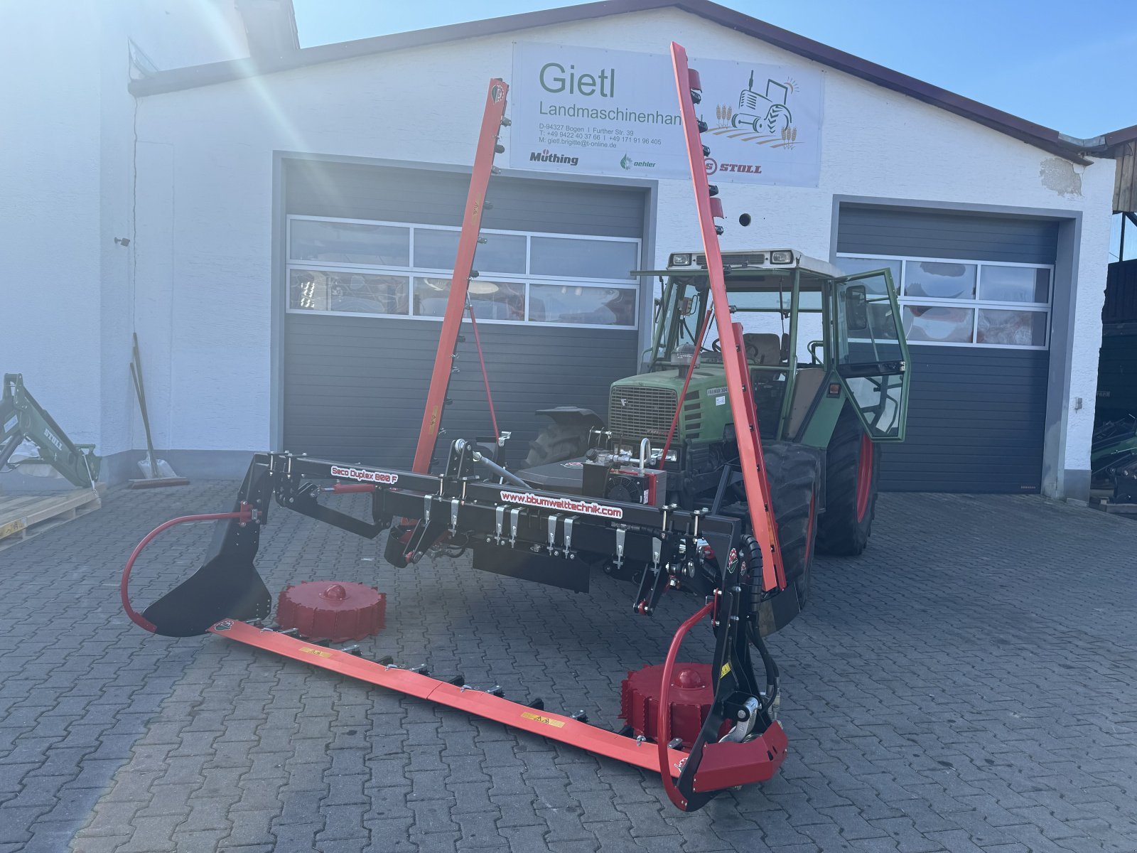 Mähwerk des Typs BB-Umwelttechnik Seco Duplex 850 F, Neumaschine in Bogen (Bild 3)