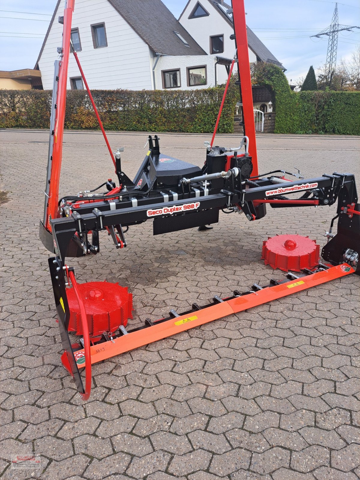 Mähwerk типа BB-Umwelttechnik Seco Duplex 900 F, Gebrauchtmaschine в Ansbach (Фотография 3)