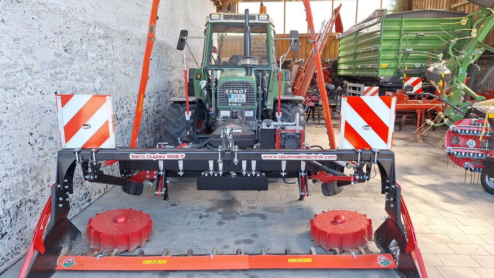 Mähwerk des Typs BB-Umwelttechnik Vorführmaschine Seco Duplex 850, Gebrauchtmaschine in Bogen (Bild 1)