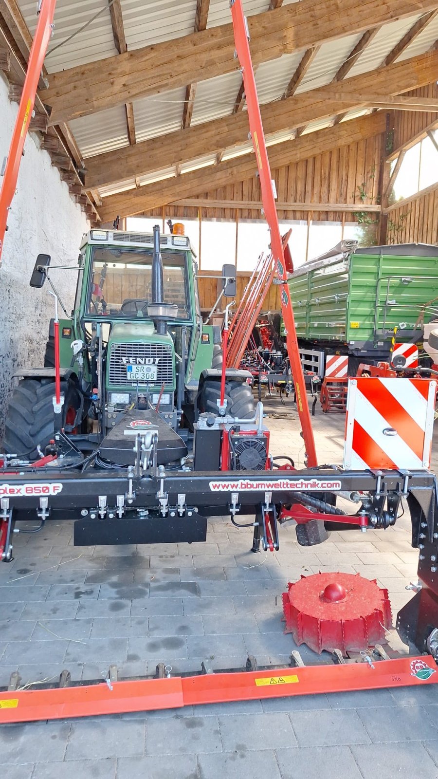 Mähwerk des Typs BB-Umwelttechnik Vorführmaschine Seco Duplex 850, Gebrauchtmaschine in Bogen (Bild 2)