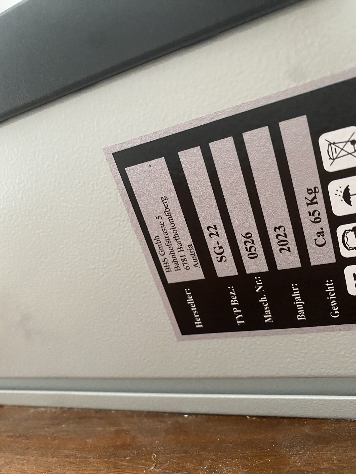 Mähwerk типа BBS SG-22/4000, Gebrauchtmaschine в Bogen (Фотография 4)