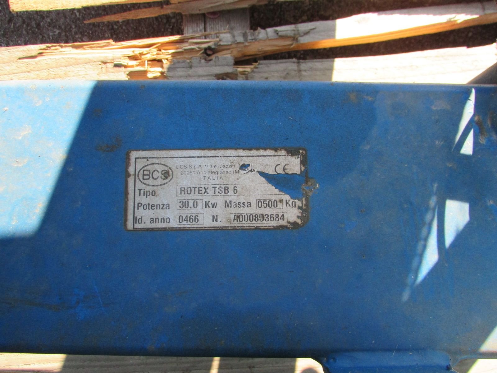 Mähwerk του τύπου BCS Rotex TSB 6, Gebrauchtmaschine σε Saxen (Φωτογραφία 5)