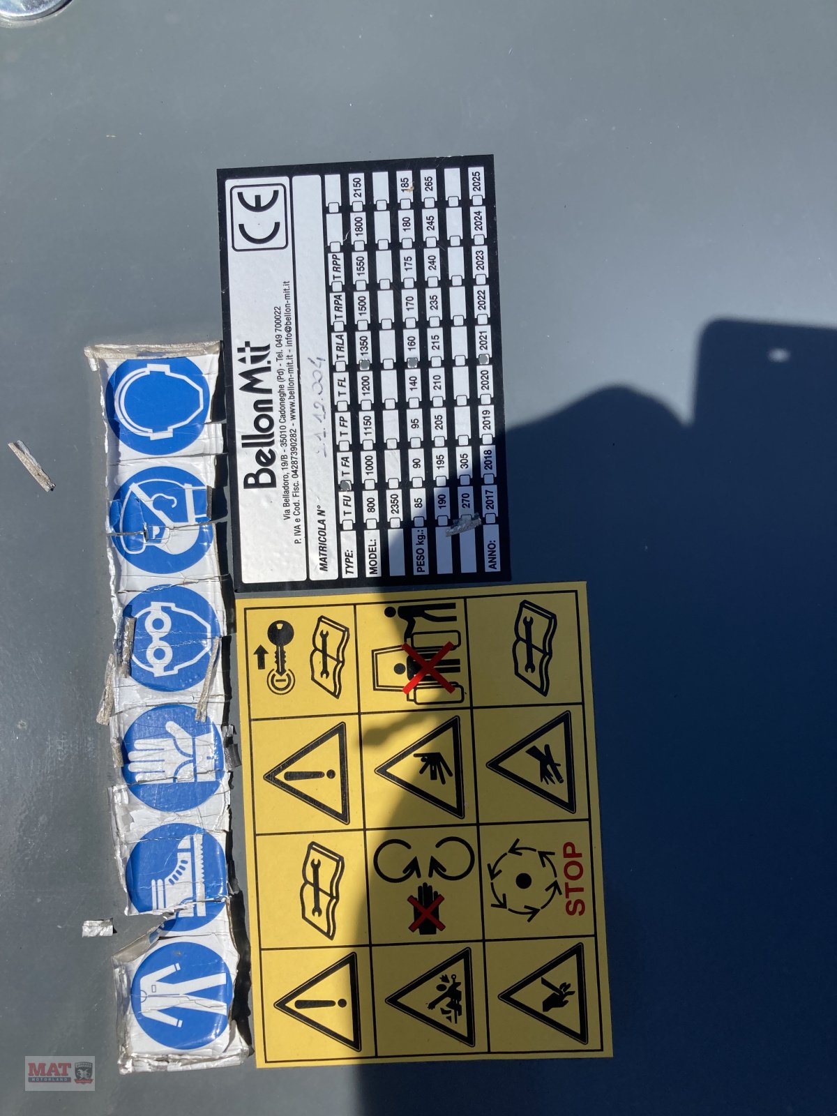 Mähwerk του τύπου Bellon Mit TFA 1350, Gebrauchtmaschine σε Waldkraiburg (Φωτογραφία 6)