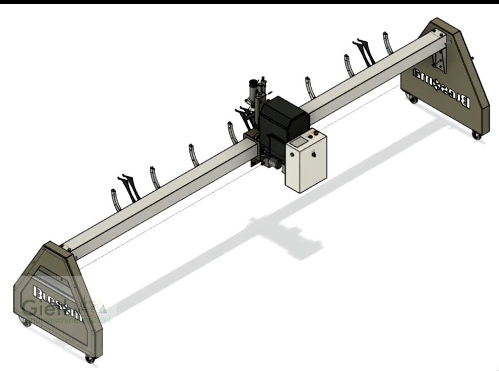 Mähwerk Türe ait Blesoma Grindmaster, Neumaschine içinde Bogen (resim 3)