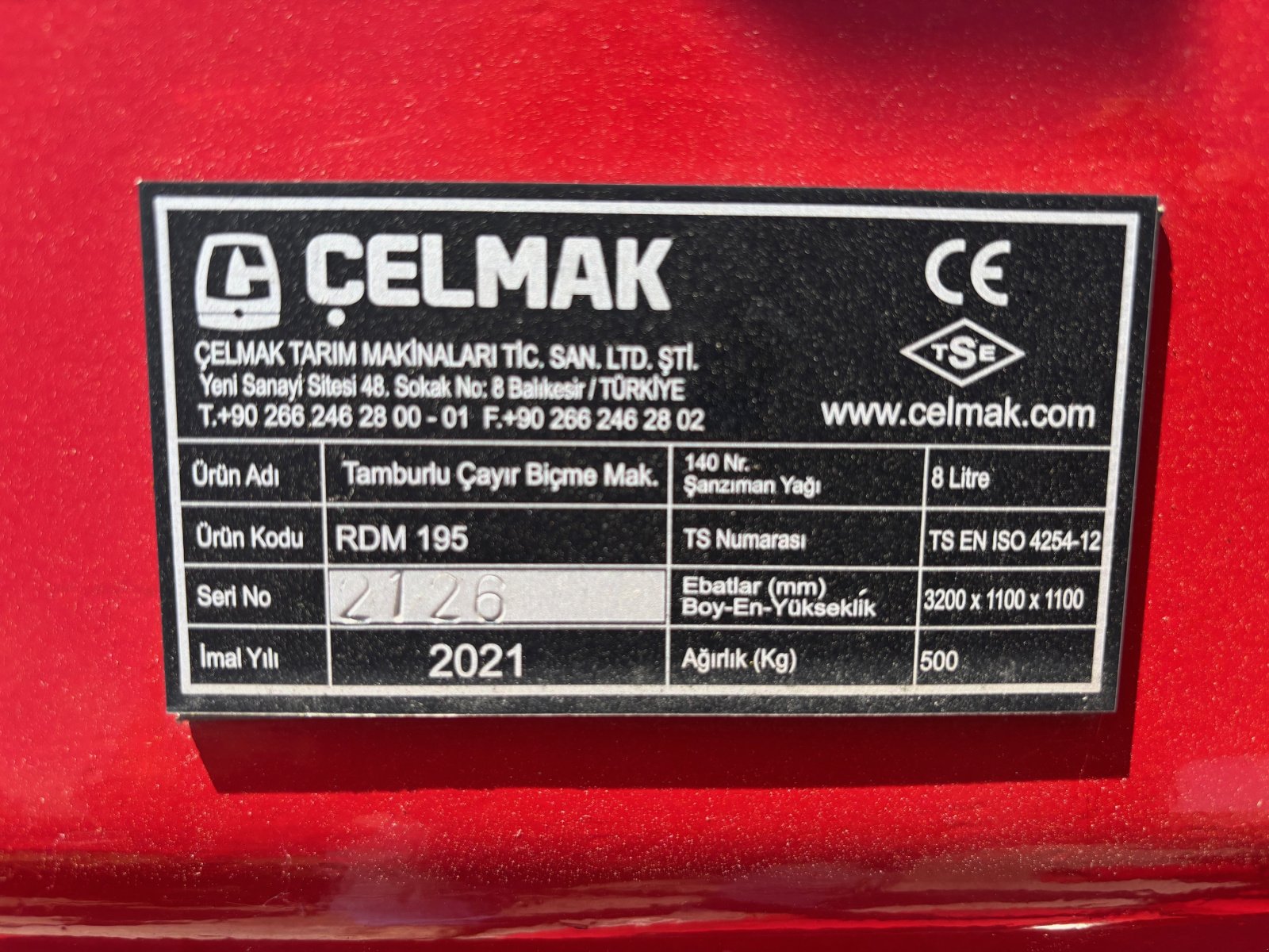 Mähwerk of the type Celmak Trommelmähwerk RDM 195, Neumaschine in Gerasdorf (Picture 2)