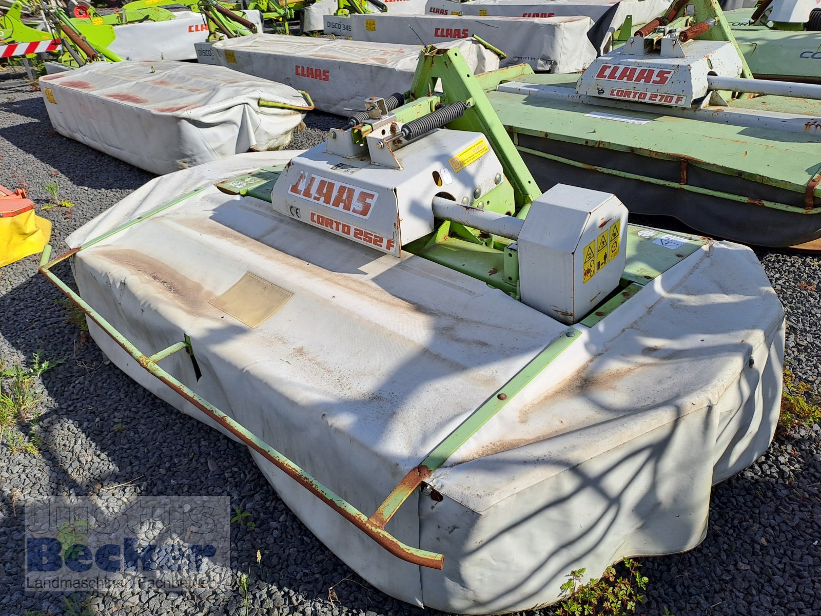 Mähwerk des Typs CLAAS Corto 252 F, Gebrauchtmaschine in Weimar-Niederwalgern (Bild 1)