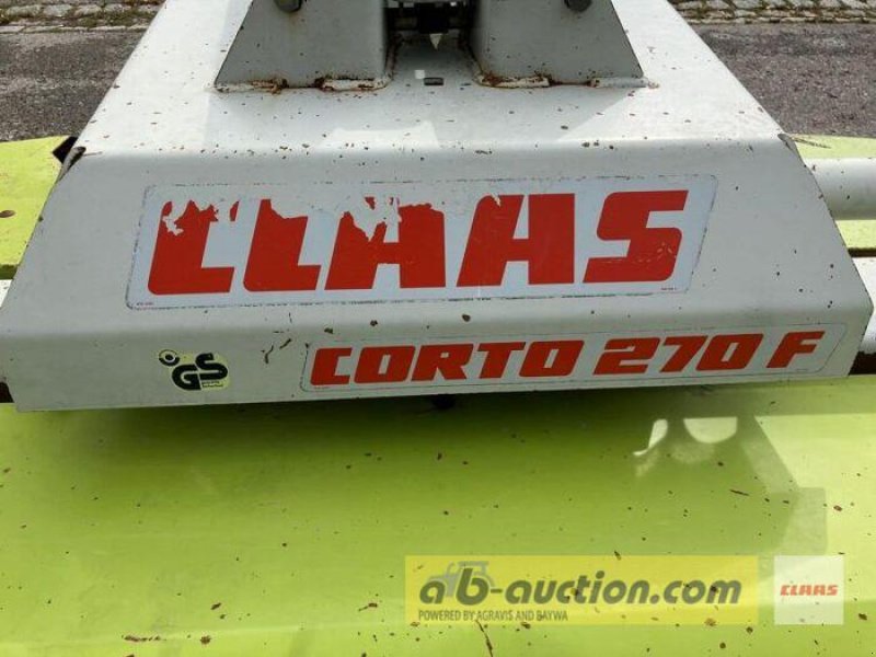 Mähwerk от тип CLAAS CORTO 270 F, Gebrauchtmaschine в Töging am Inn (Снимка 4)