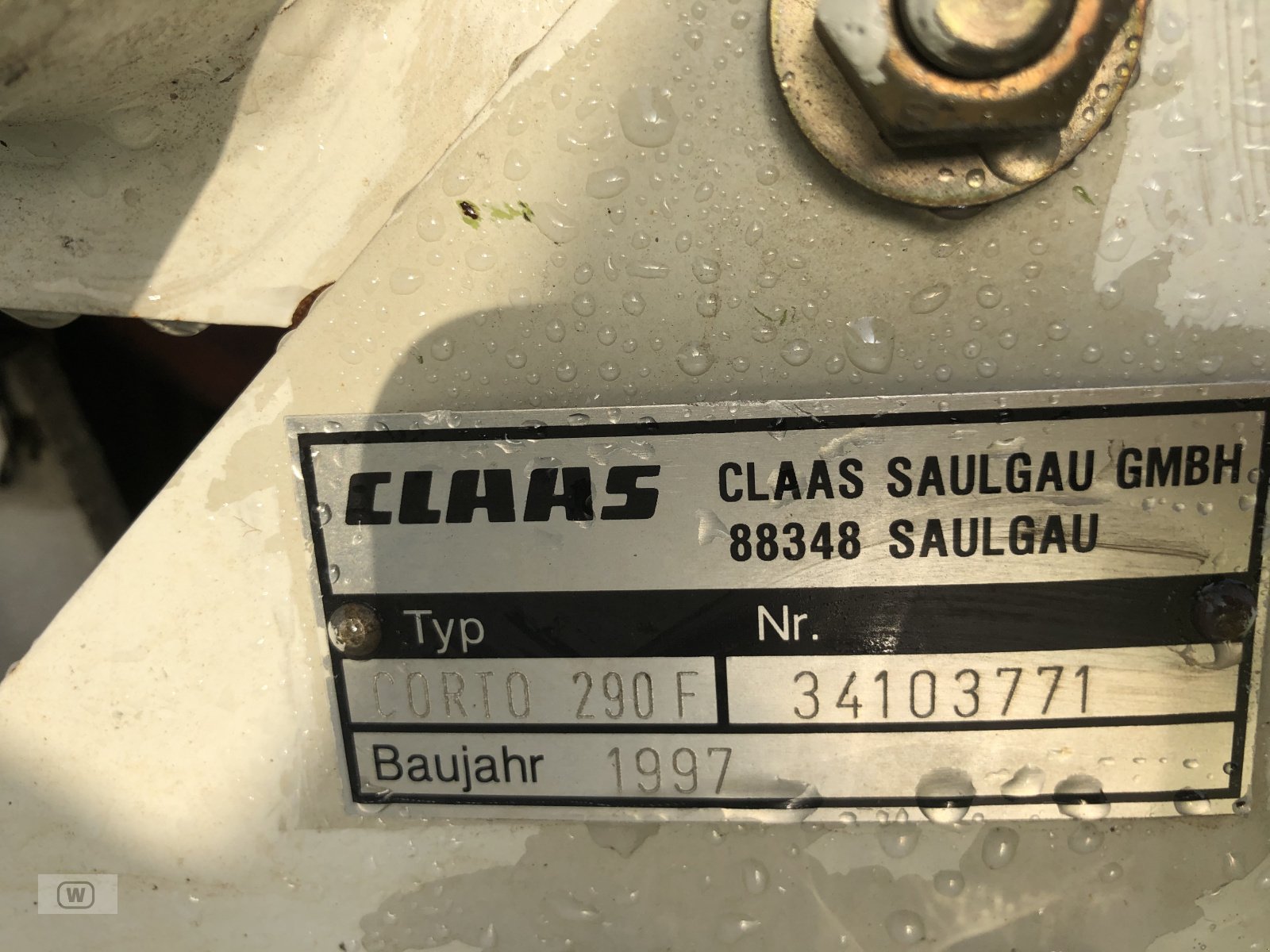 Mähwerk of the type CLAAS Corto 290 F, Gebrauchtmaschine in Zell an der Pram (Picture 13)