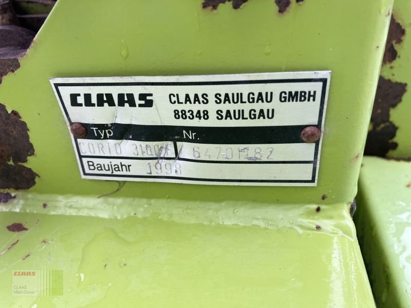 Mähwerk от тип CLAAS CORTO 3100 F, Gebrauchtmaschine в Wassertrüdingen (Снимка 6)